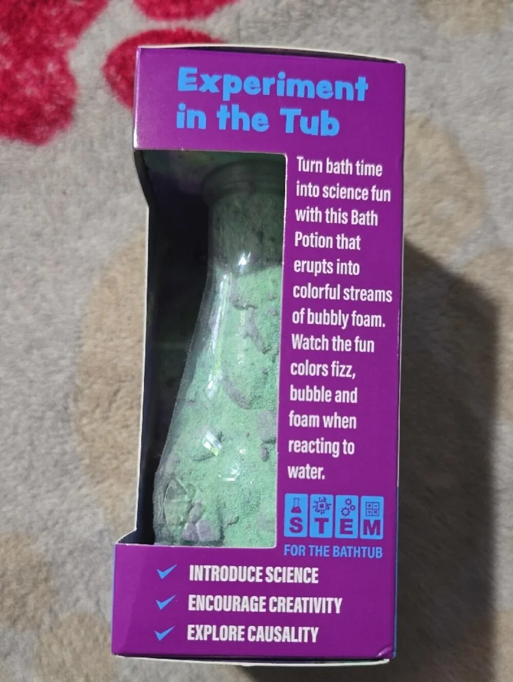 Seafoam Bath Bomb Potion - Seafoam Green